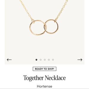 14k Gold Catbird Hortense "Together" Necklace